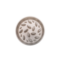 Beeztees Dbl Pom Yavaş Besleme Köpek Mama Kabı 1430ml (Bej)