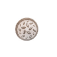 Beeztees Dbl Yavaş Besleme Köpek Mama Kabı 800ml (Bej)