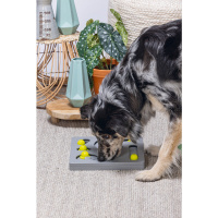 Beeztees Köpek Zeka Geliştirme Oyuncağı 28x28x4,5cm (Gri-Sarı)