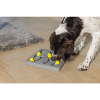 Beeztees Köpek Zeka Geliştirme Oyuncağı 28x28x4,5cm (Gri-Sarı)