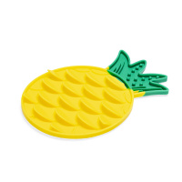 Beeztees Silikon Ananas Yavru Köpek Yaş Mama Yeme Oyuncağı 30x20x3cm (Sarı)