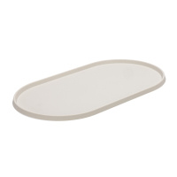 Beeztees Dbl Oona Silikon Kaymaz Mama Su Kabı Servisi 45x25x1,5cm (Bej)