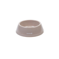 Beeztees Plastik Köpek Mama ve Su Kabı 600ml (Bej)