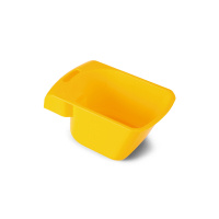 Beeztees Tekerlekli Özel Kapaklı Plastik Köpek Mama Saklama Kabı 35lt (Beyaz)