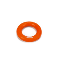 Beeztees Ring Solid Kauçuk İçi Dolu Halka Köpek Oyuncağı 9cm (Turuncu)