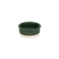 Beeztees Dbl Kedi ve Köpekler için Seramik Mama ve Su Kabı 12x12x4cm 300ml (Mat Yeşil)