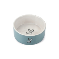 Beeztees Limi Seramik Köpek Mama Su Kabı 1400ml (Turkuaz)
