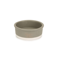 Beeztees Dbl Joa Seramik Köpek Mama Su Kabı 350ml (Gri)