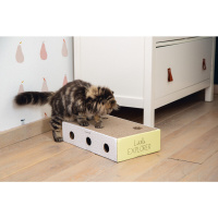 Beeztees Riva Yavru Kedi Tırmalama Kartonu ve Oyuncağı 25x42x10cm