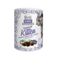 Brit Care Superfruits Hindistan Cevizli ve Yaban Mersinli Yavru Kıtır Kedi Ödül Maması 100gr