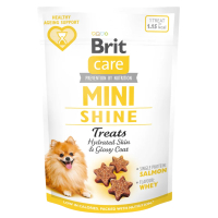 Brit Care Mini Treats Shine Somonlu Yarı Nemli Küçük Irk Köpek Ödül Maması 50gr