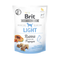 Brit Light Tavşanlı ve Papayalı Kilo Kontrolü Sağlayan Köpek Ödülü 150gr