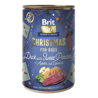 Brit Care Christmas Mono Protein Ördek Etli ve Tatlı Patatesli Yetişkin Köpek Konservesi 400gr