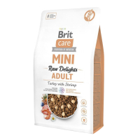 Brit Care Hipoalerjenik Raw Delights Hindili ve Karidesli Mini Irk Yetişkin Köpek Maması 2kg