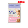 Cat Chow Pouch Sos İçinde Kuzu Etli ve Kabaklı Yavru Kedi Konservesi 85gr (12 Adet)