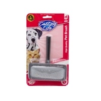 CatDog Life Telli Ahşap Kedi ve Köpek Fırçası 12x14cm [L]