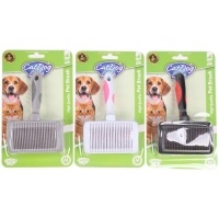 CatDoglife Kedi Ve Köpekler İçin İnce Telli Basmalı Fırça (M)