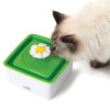 Catit Kediler için Mini Plastik Çiçek Tasarımlı Otomatik Su Kabı 1500ml