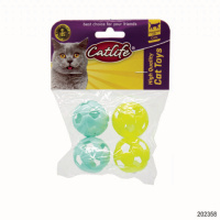 Catlife Zilli Top Kedi Oyuncağı (4 Adet)