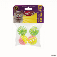 Catlife Zilli Top Kedi Oyuncağı (4'lü)