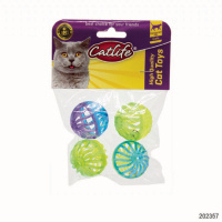Catlife Zilli Top Kedi Oyuncağı 4cm (4'lü)