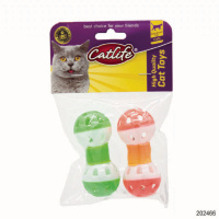 Catlife Zilli ve Yaylı Top Kedi Oyuncağı 9cm (2'li)