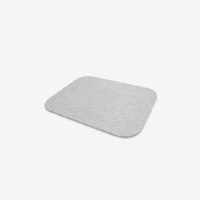 Catlife Kauçuk Kedi Tuvaleti Önü Kanallı Paspas 50x40cm (Gri)