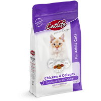 Catlife Multicolor Tavuklu Yetişkin Kedi Maması 1kg