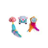 CATSTAGES Festival Catnipli Peluş Kedi Oyuncağı Seti (3'lü)