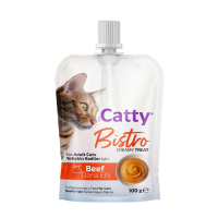 Catty Bistro Creamy Treat Dana Etli Kedi Ödül Maması 100gr