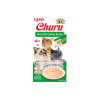 CIAO Churu Cream Ton Balıklı ve Tavuklu Sıvı Kedi Ödül Maması 14gr (4'lü)