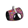 Collar WAUDOG Wonder Woman Desenli ve QR Pasaportlu Köpek Göğüs Tasması 24-27cm (Pembe)