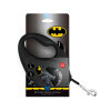 Collar WAUDOG Batman Otomatik Şerit Köpek Gezdirme Kayışı 5m [L] (Siyah)