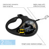 Collar WAUDOG Batman Otomatik Şerit Köpek Gezdirme Kayışı 3m [XS] (Siyah)