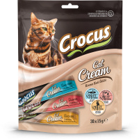 Crocus Karışık Çeşitli Krema Kedi Ödül Maması 15gr (30'lu)