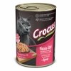 Crocus Sos İçinde Parça Kuzu Etli Yetişkin Kedi Konservesi 400gr