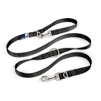 Curli Adjustable Köpek Gezdirme Kayışı 2m (Siyah) [M]