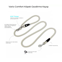 Curli Vario Comfort Köpek Gezdirme Kayışı 2m (Bej) [L]