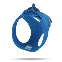 Curli Vest Harness Köpek Göğüs Tasması 26,7x30,1cm (Mavi) [XXXS]