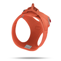 Curli Vest Harness Köpek Göğüs Tasması 26,7x30,1cm (Turuncu) [XXXS]