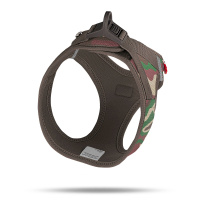 Curli Vest Harness Köpek Göğüs Tasması 26,7x30,1cm (Kamuflaj) [XXXS]