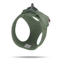 Curli Vest Harness Köpek Göğüs Tasması 26,7x30,1cm (Koyu Yeşil) [XXXS]