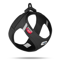 Curli Vest Harness Köpek Göğüs Tasması 30,2x33,8cm (Siyah) [XXS]