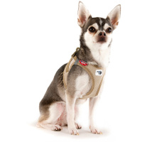 Curli Vest Harness Köpek Göğüs Tasması 49,1x55,4cm (Bej) [L]