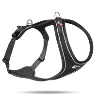Curli Belka Comfort Harness Köpek Göğüs Tasması 62x66cm (Siyah) [S]