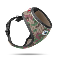 Curl Basic Harness Air-Mesh Camo Köpek Göğüs Tasması [XS]