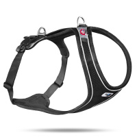 Curli Magnetic Belka Comfort Harness Köpek Göğüs Tasması 76-82cm (Siyah) [XL]