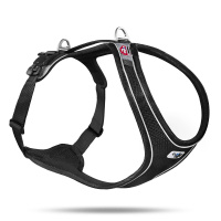 Curli Magnetic Belka Comfort Harness Köpek Göğüs Tasması 62-66cm (Siyah) [S]
