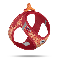 Curli Vest Harness Köpek Göğüs Tasması 30,2-33,8cm (Kırmızı) [2XS]