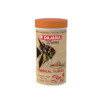 DAJANA Worms Tropical Flakes Akvaryum Balık Yemi 250ml 45gr